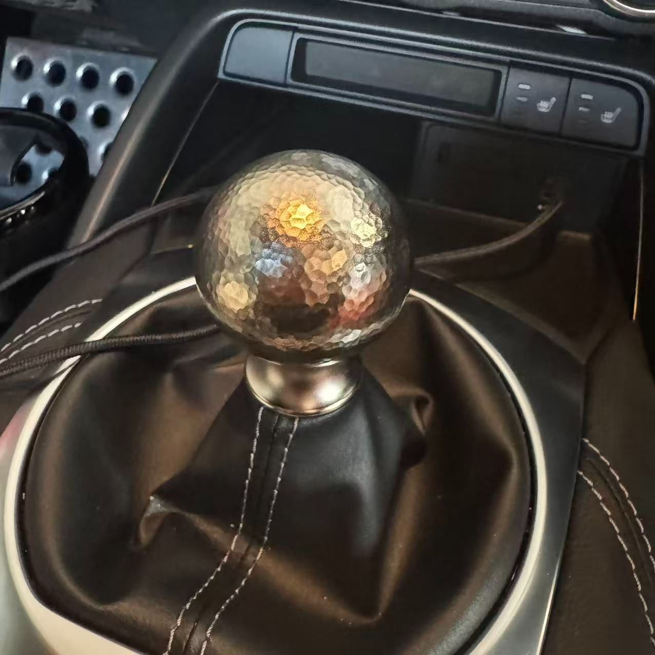 GK FACTORY MAZDA ロードスターND ユーノス MT車対応 カスタム 版 手作り 金属製 シフトノブ 460g 重量感 短ストローク 感