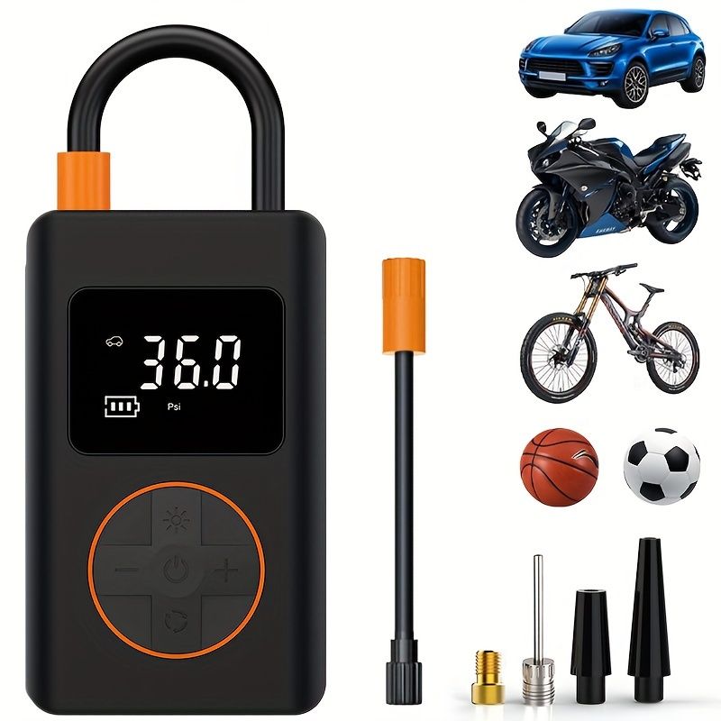 コードレスタイヤインフレータ空気圧縮機ポータブルポンプ車の電源アダプタデジタル圧力計車オートバイパワーポンプ 掃除機 車の掃除機コードレス タイヤインフレーター 4 1 ハンドヘルドワイヤレス掃除機電動タイヤポンプで 携帯便利掃除機 車用ワイヤレスエアポンプ 空気 ... 車のオートバイのボールのための携帯車の空気圧縮機の電気無線タイヤのインフレータの空気ポンプ充電式デジタル150psi自動車