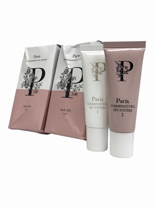 未使用 Paris パリス コスメナチュラル セットシステム アイラッシュリフト セッティング剤 2点 WQK584535相