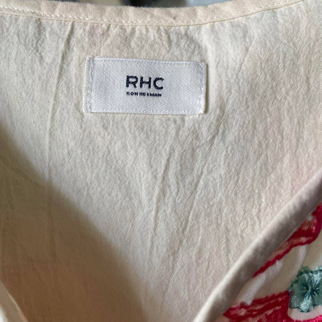 ロンハーマン Ron herman RHC 花柄 総柄 ジレ ベスト 刺繍