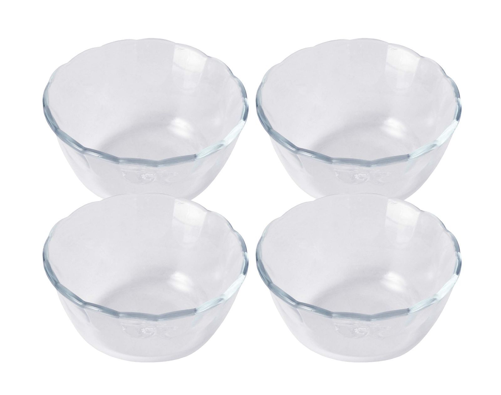 新品 パイレックス(Pyrex) ベイクウェア クリア 180ml カスタードカップ 4個セット CP-1551