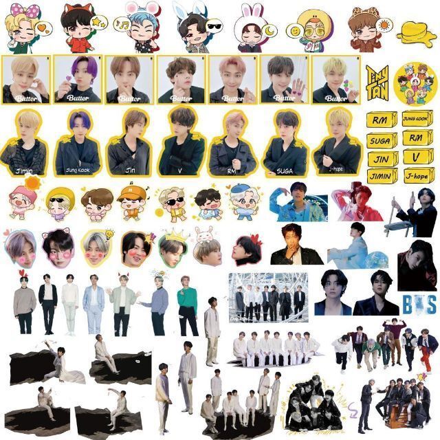 Amazon | FOR BTS ARMY- BUTTER - LOMO CARD キーホルダー SET