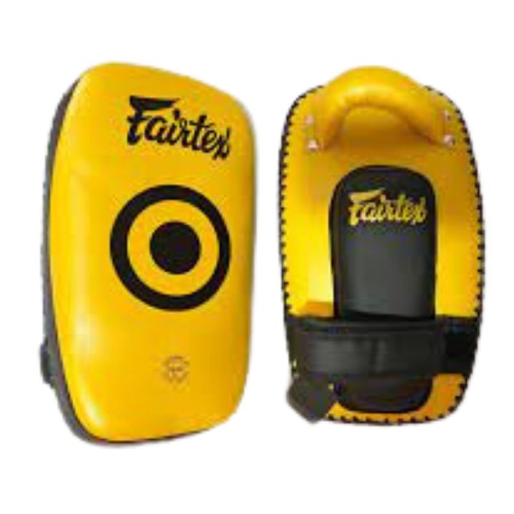 【新品】Fairtex キックミットKPLC6 ゴールド