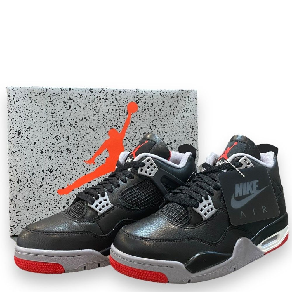 27cm NIKE AIR JORDAN 4 RETRO BRED REIMAGINED スニーカー