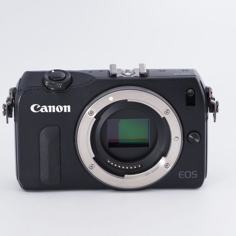 Canon キヤノン ミラーレス一眼カメラ EOS M ボディ ブラック EOSMBK-BODY