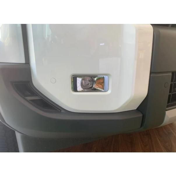 らりあん 鏡面仕上げ♪ メッキ フォグライト フォグランプ カバー