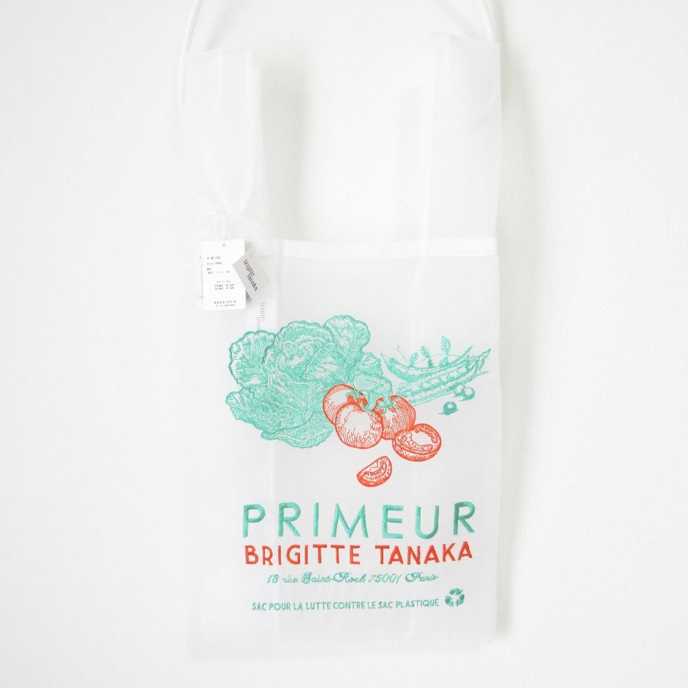 ブリジットタナカ オーガンジーエコバッグ サブバッグ 新品未使用 新品【ブリジットタナカ】オーガンジーバッグ エコバッグ - メルカリ