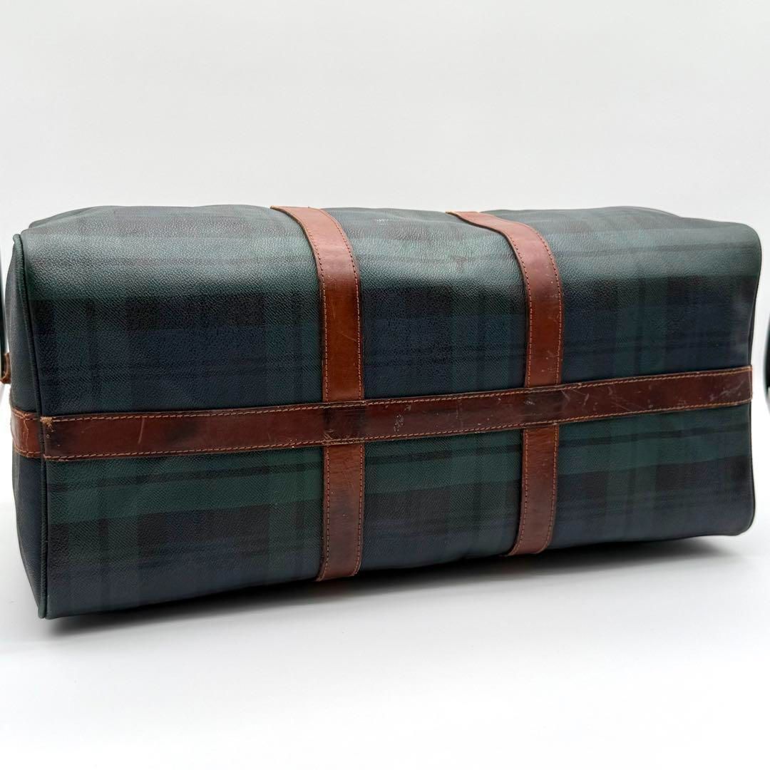 【美品】RalphLauren タータンチェック ボストンバッグ ヴィンテージ 良品】RalphLauren タータンチェック ボストンバッグ ヴィンテージ
