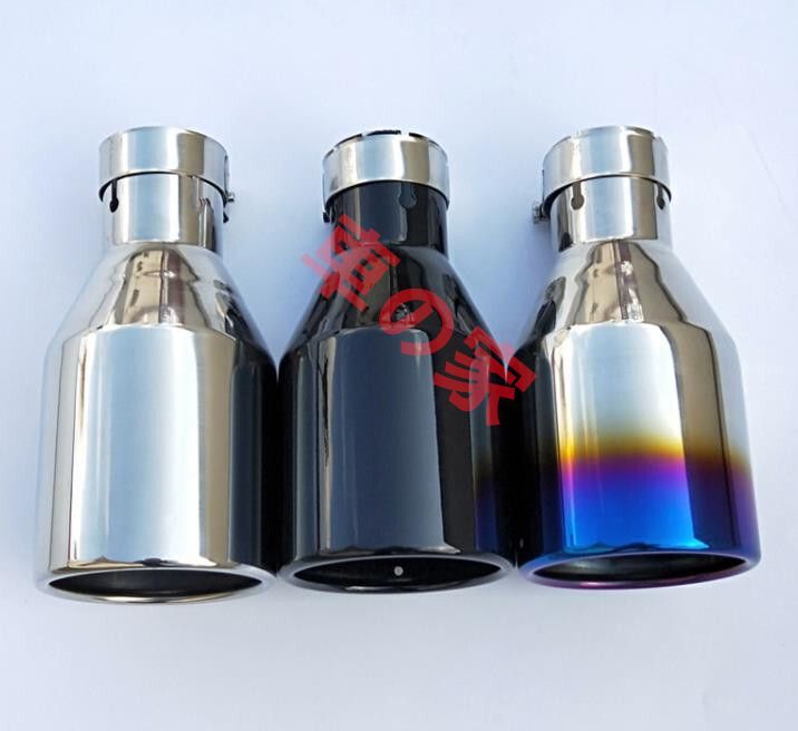 サイド2Pセット トヨタ マークX 2009-2016 GRX130 マフラーカッター テールパイプ デュアル出し 3色可選 60-114 FFCRYSTALESIA_COM