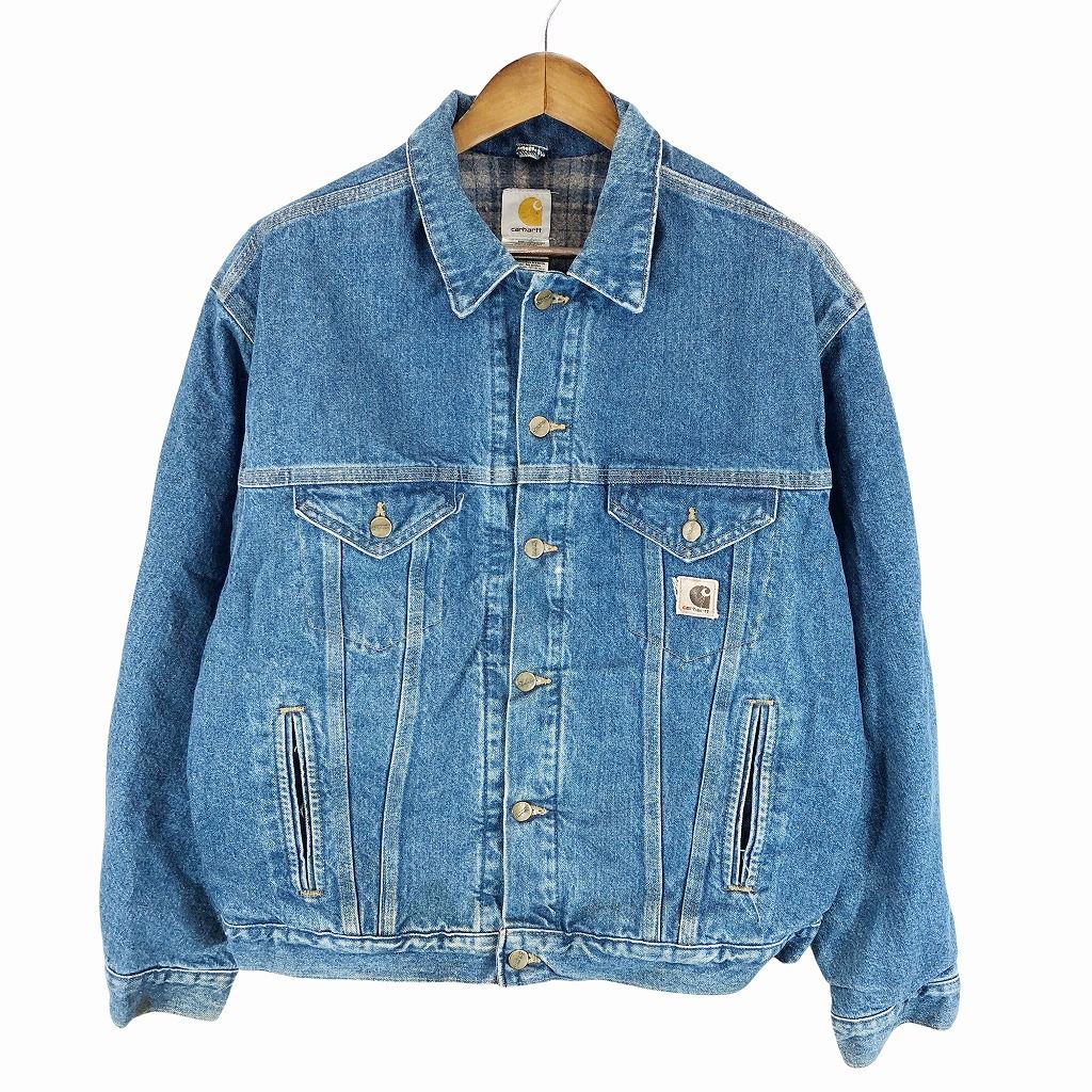 90年代 USA製 Carhartt カーハート デニムジャケット ワーク アメカジ