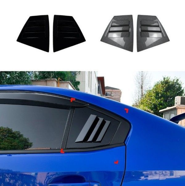 WRX STI VA系 三角窓ルーバー ABS製 2014-2021年 2色選択可