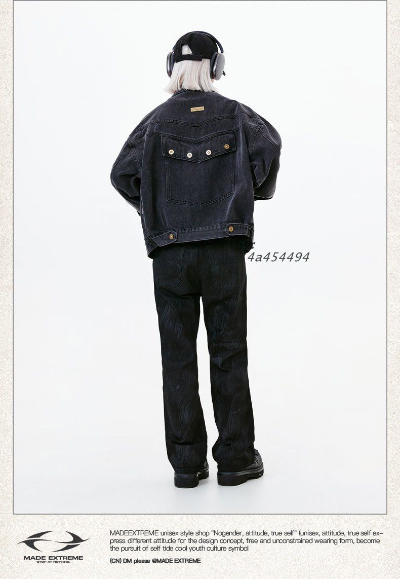 ルーズデニムジャケット