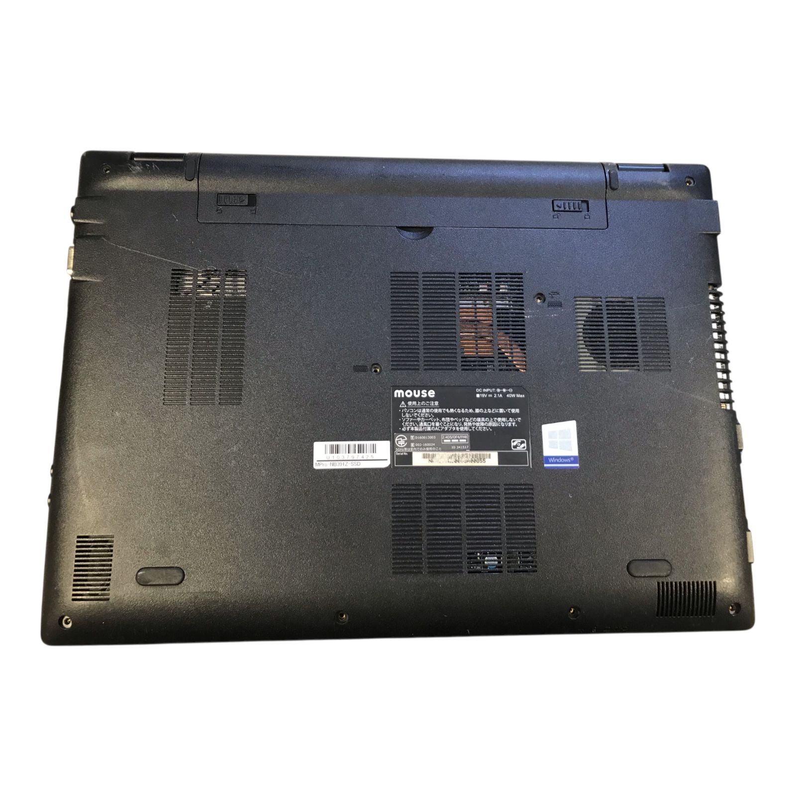 MousePro/CPU CORE i7-8550U /メモリ 8192MB 管理番号Ab35 【公式 