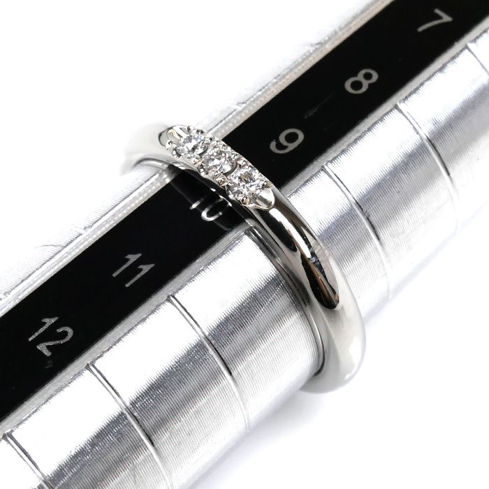ドンパッチpt950プラチナ950 ミキモトMIKIMOTO17号リング MIKIMOTO ミキモト Pt950プラチナ リング・指輪 ダイヤモンド