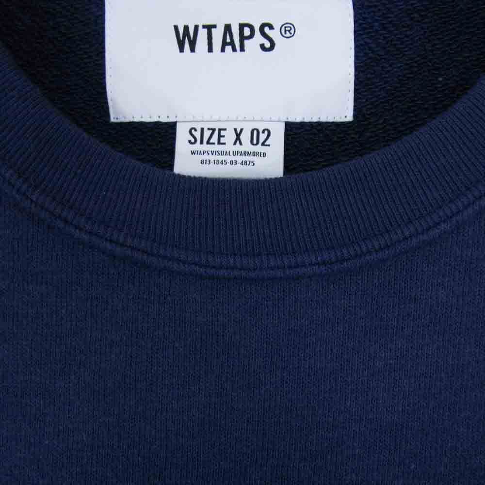 WTAPS ダブルタップス 22SS 221ATDT-CSM18 ACADEMY SWEATER アカデミー