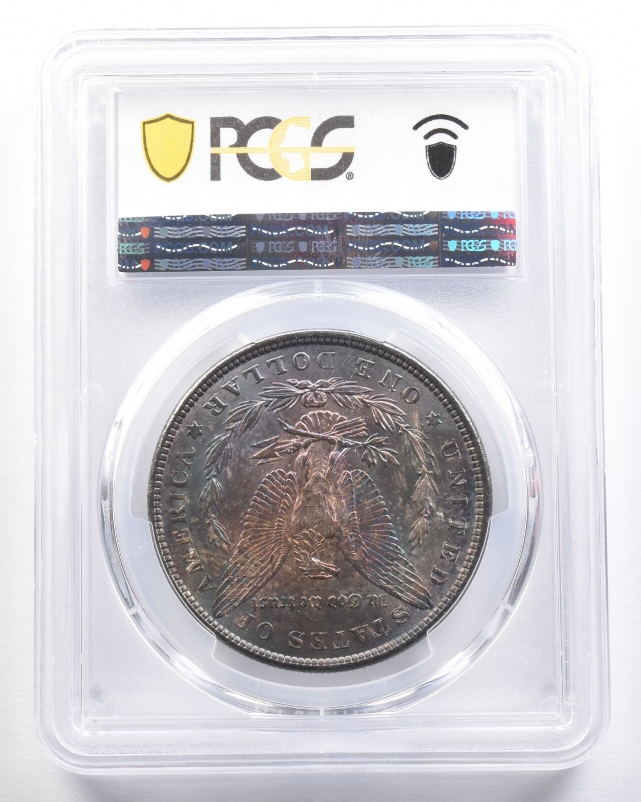 1881年 モルガン銀貨 MS64 PCGS レインボーT - メルカリ
