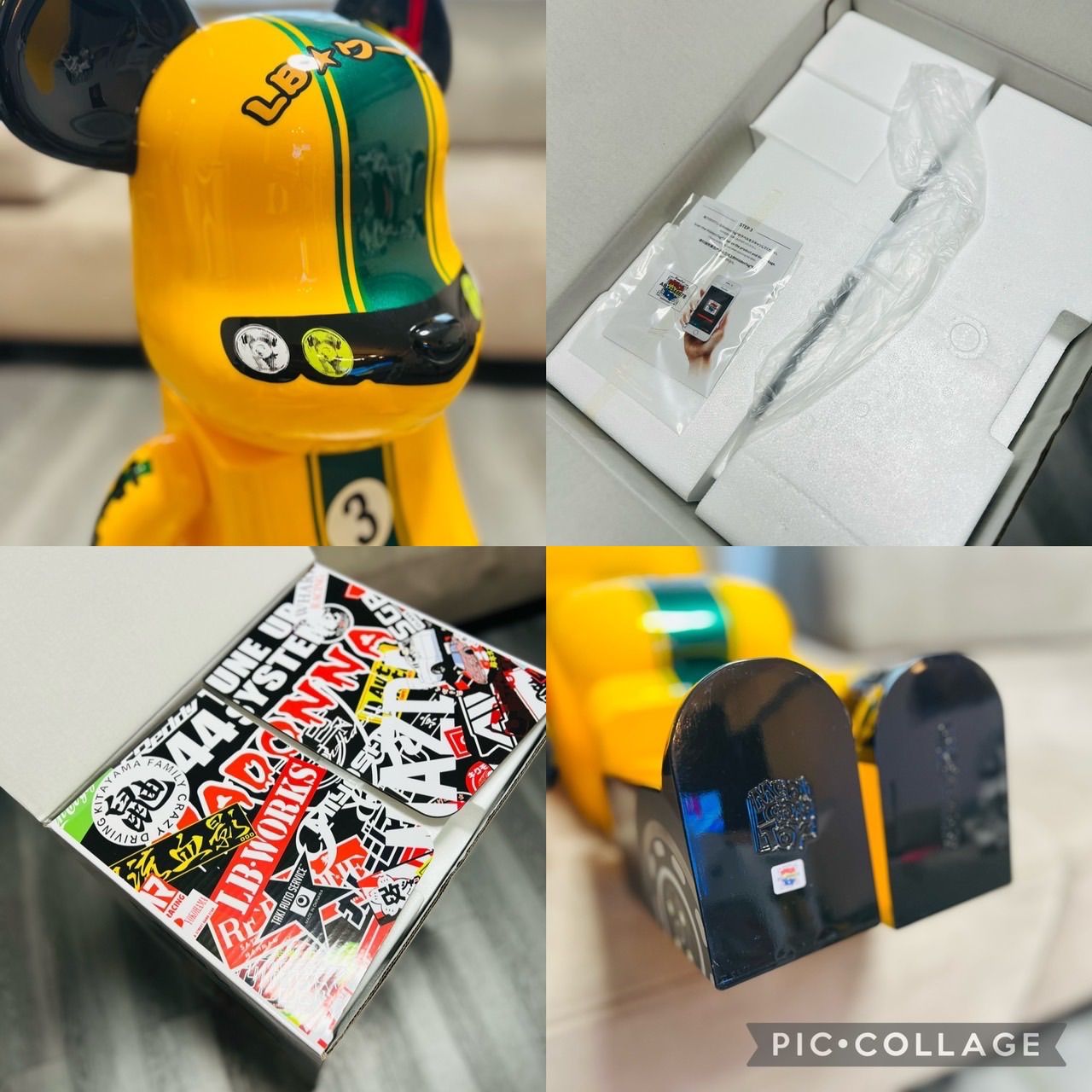 BE@RBRICK リバンナくん 1000％ 新品未開封 Amazon.co.jp: リバティーウォーク LBWK ベアブリック リバンナくん