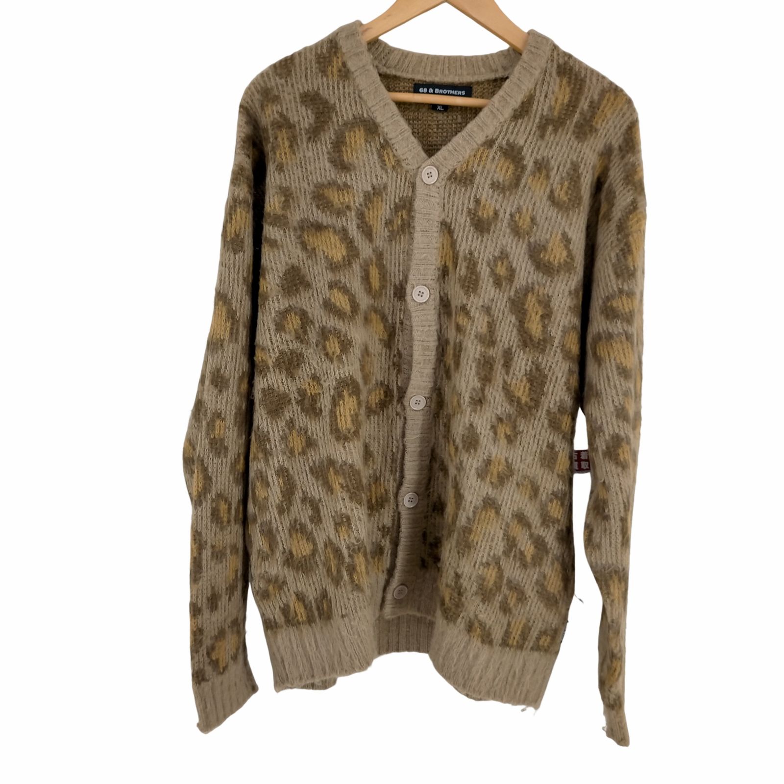 シックスエイトアンドブラザーズ 68＆BROTHERS Mohair Sweater Cardigan メンズ JPN：XL 