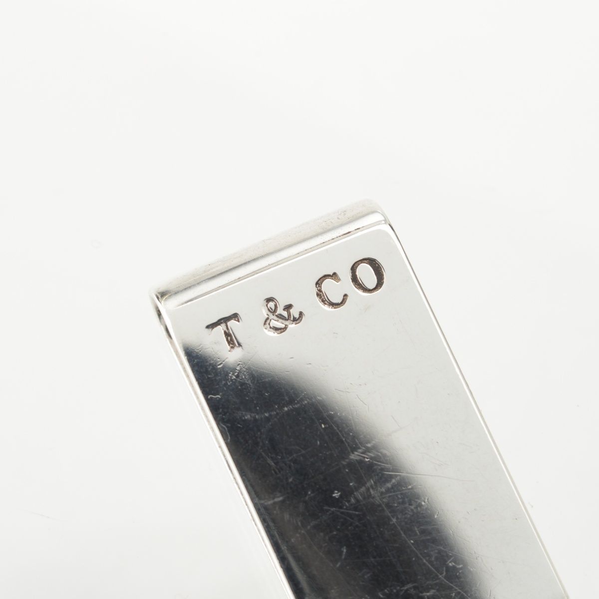 Tiffany Tカットアウト　シルバー　マネークリップAg925 ロゴ Tiffany & Co. - Tiffany Tカットアウト シルバー