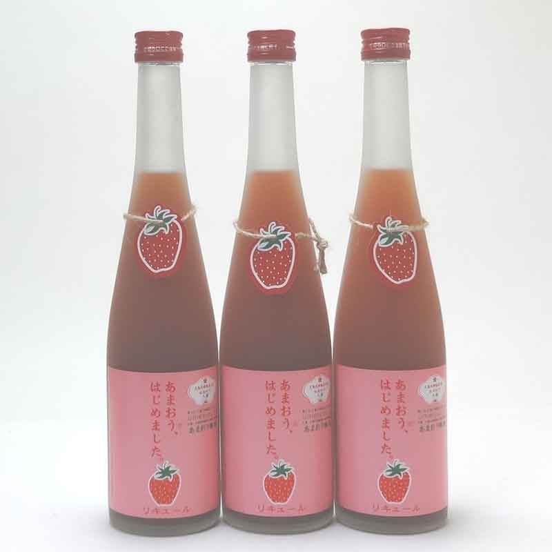 6本セット 篠崎あまおう梅酒6本セット 福岡県 500ml×6本