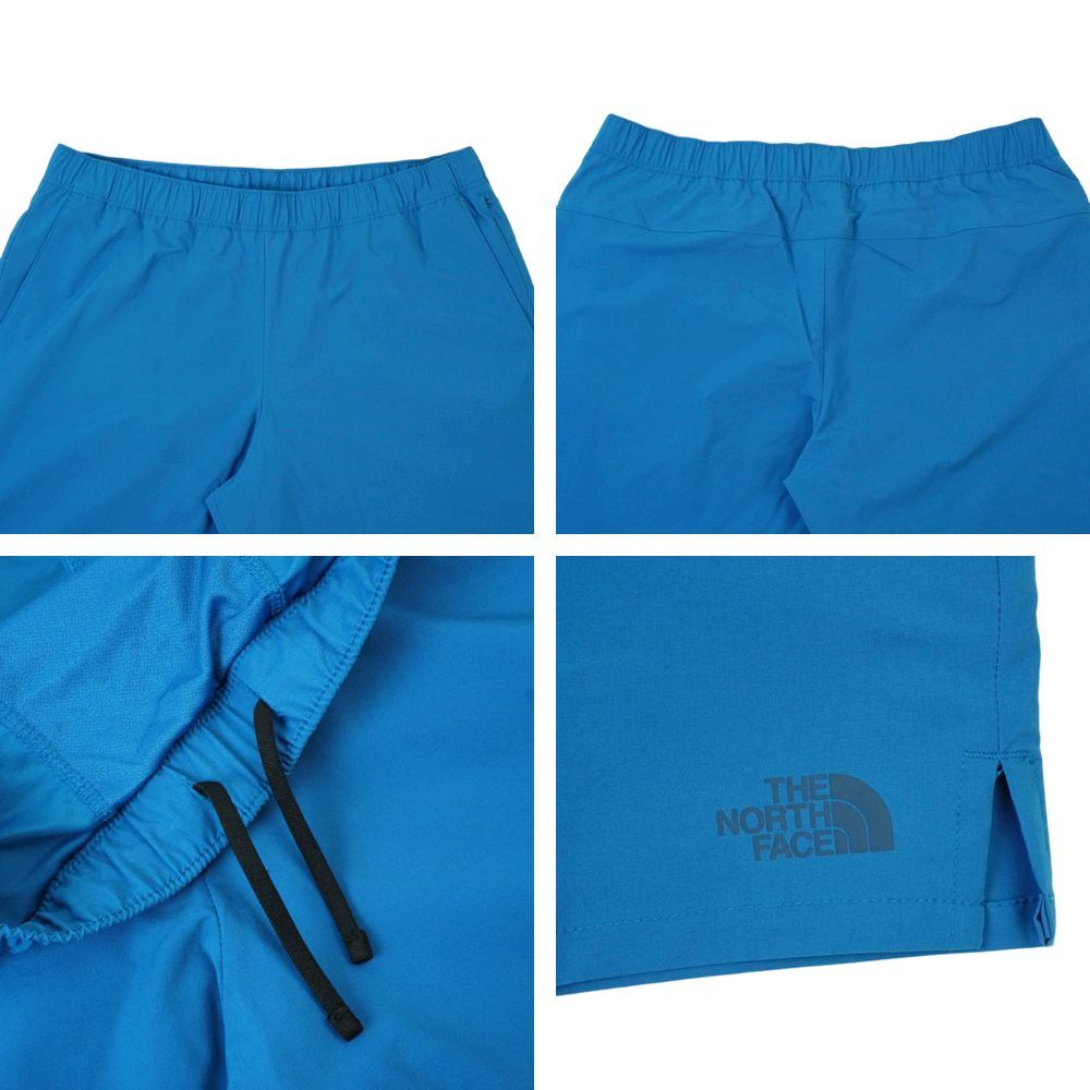 ノースフェイス THE NORTH FACE メンズ ショーツ USA企画 日本未入荷 M WANDER SHORTS WITH LINER メンズ ワンダー ショート パンツ ライナー付き バンフブルー ズボン ハーフパンツ インナーパンツ ロゴ アウトドア