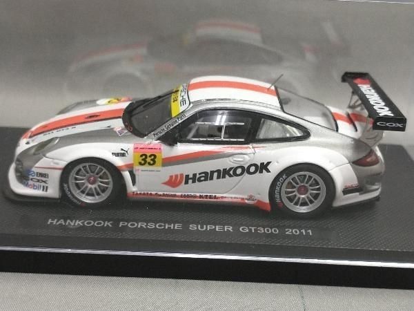 EBRRO 1/43 SUPER GT300 HANKOOK PORSCHE 2011 完成品 ミニカー/完成品 エブロ 1/43 ハンコック ポルシェ 2011