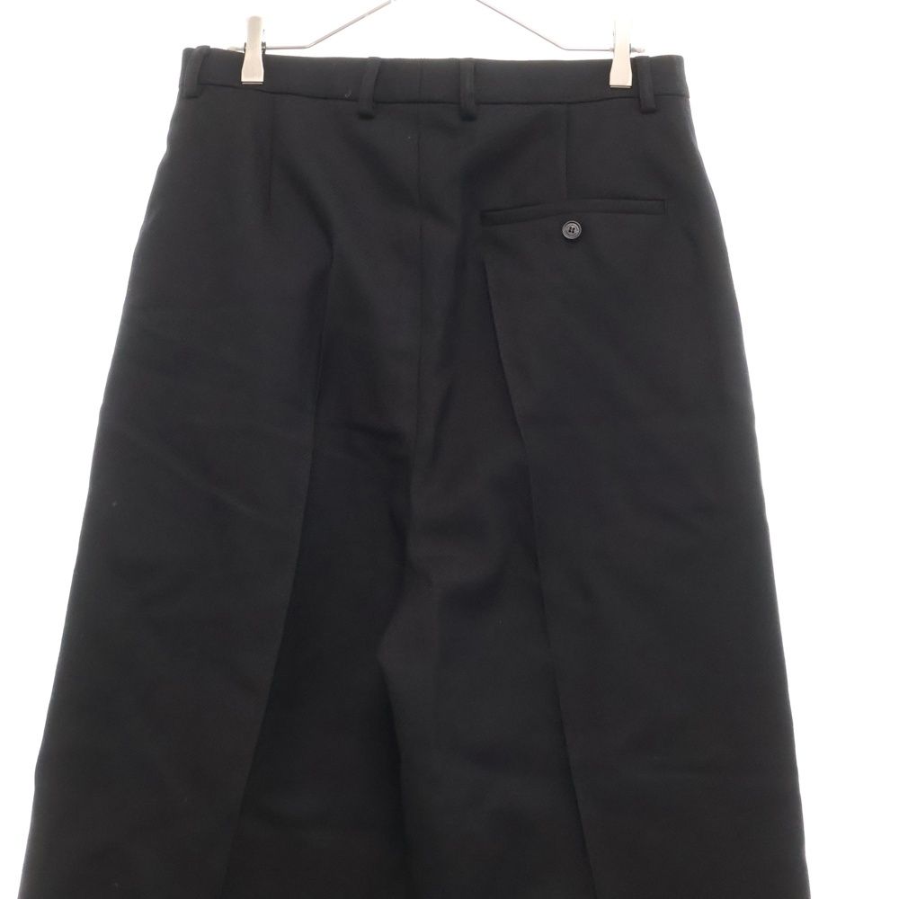 BALENCIAGA (バレンシアガ) ウールスラックスパンツ ブラック 814569