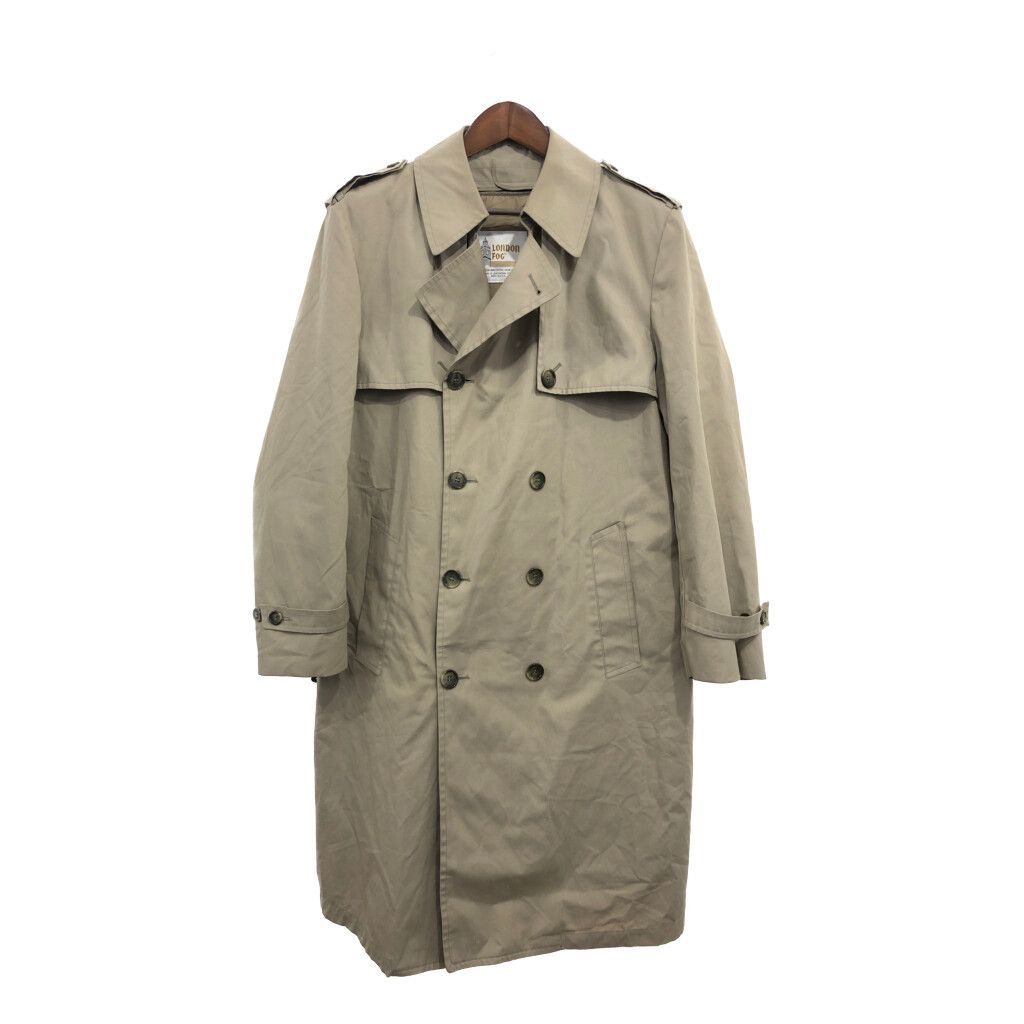 90年代 USA製 London FOG トレンチコート アウター ベージュ
