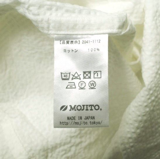 MOJITO x ARCH モヒート アーチ 24SS 別注 日本製 ABSHINTH SHIRT Bar  