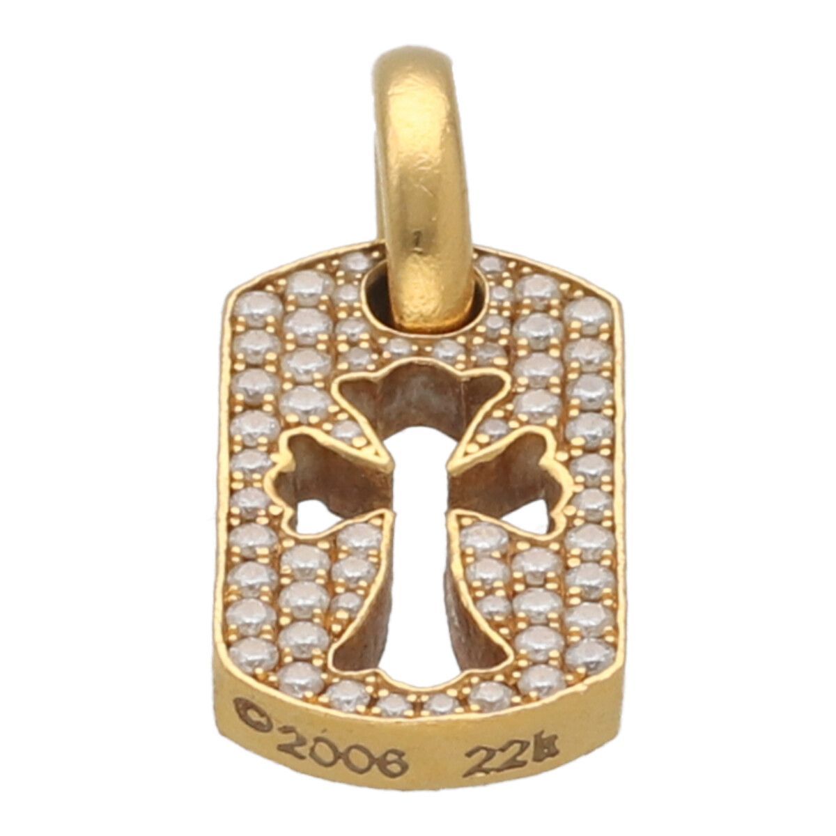 中古】 CHROME HEARTS クロムハーツ タイニー カットアウト