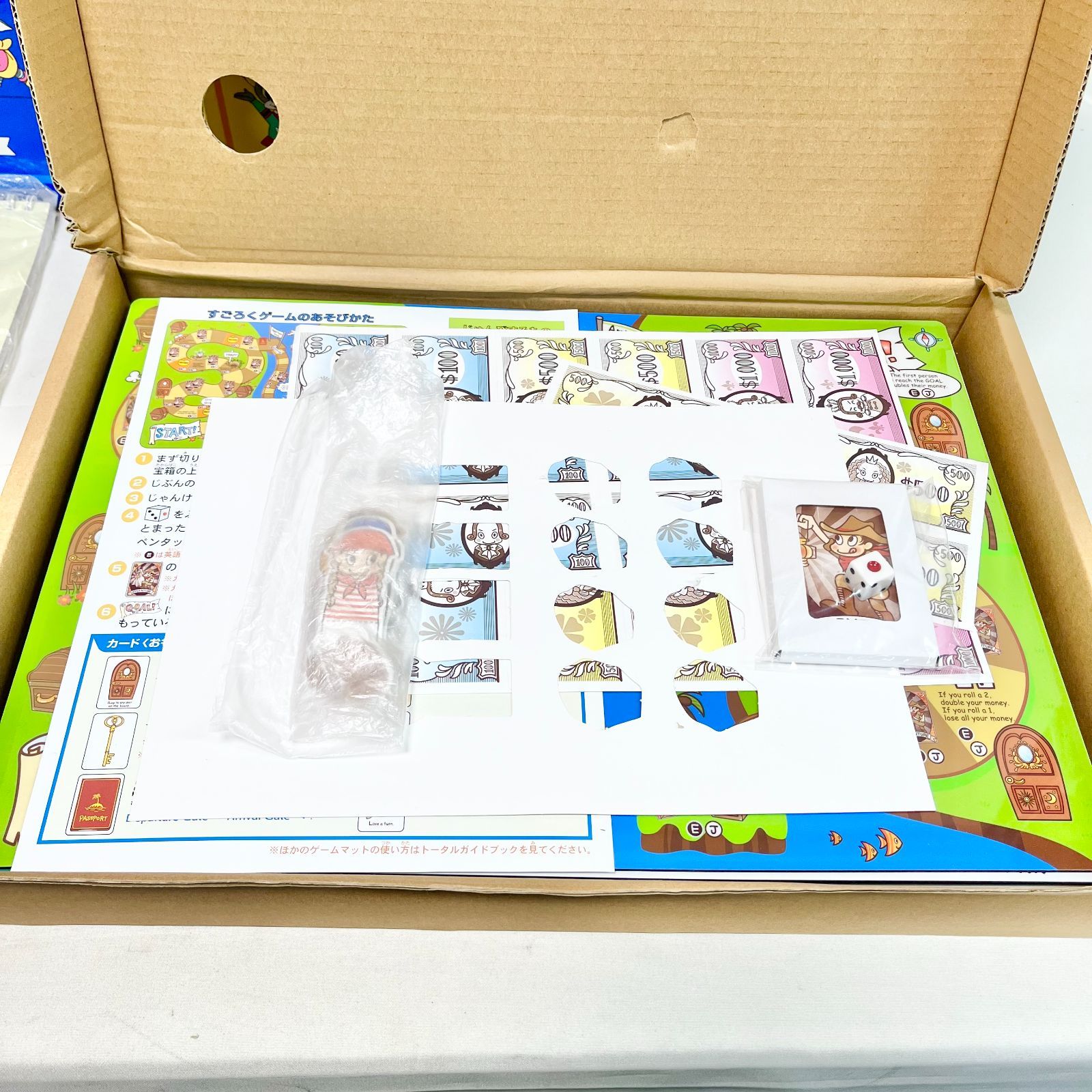 ペッピーキッズクラブ モラモラi 、カード、すごろく