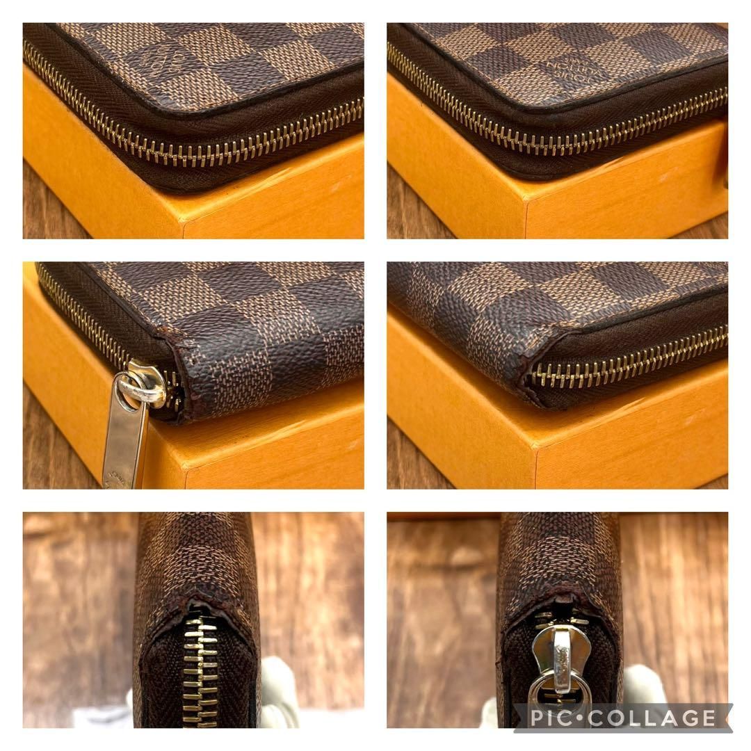 ⛄️良品⛄️ルイヴィトン ダミエ ジッピーウォレットラウンド  