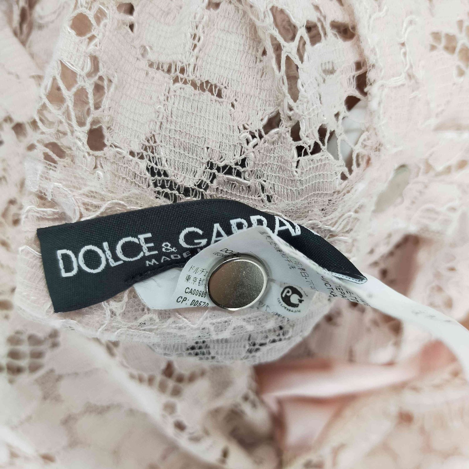 ドルチェアンドガッバーナ DOLCE&GABBANA 花柄レース