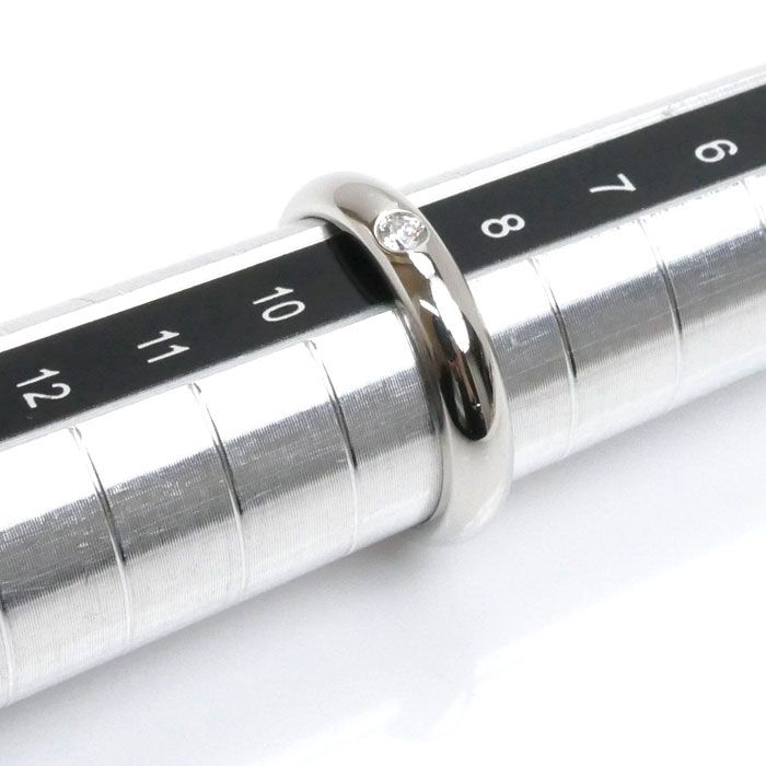 CARTIER カルティエ Pt950プラチナ クラシック ウェディング リング  