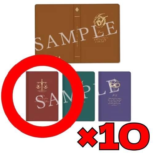 【未定事件簿 A5ルーズリーフノート 左京 静真 10冊セット販売】 Tears of Themis 미해결사건부 Libra リーブラ Artem Wing 백은후 左然