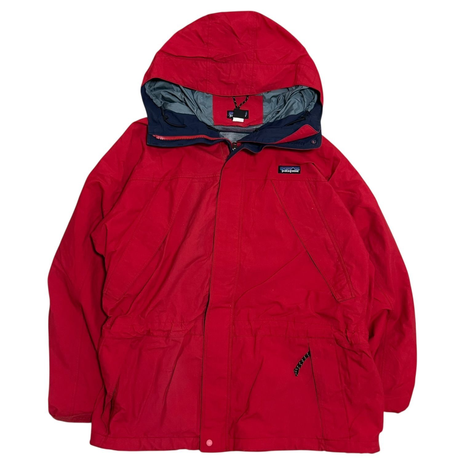 r*d様 Patagonia フード付きマウンテンパーカー レッド r*d様 Patagonia フード付きマウンテンパーカー レッド - メルカリ