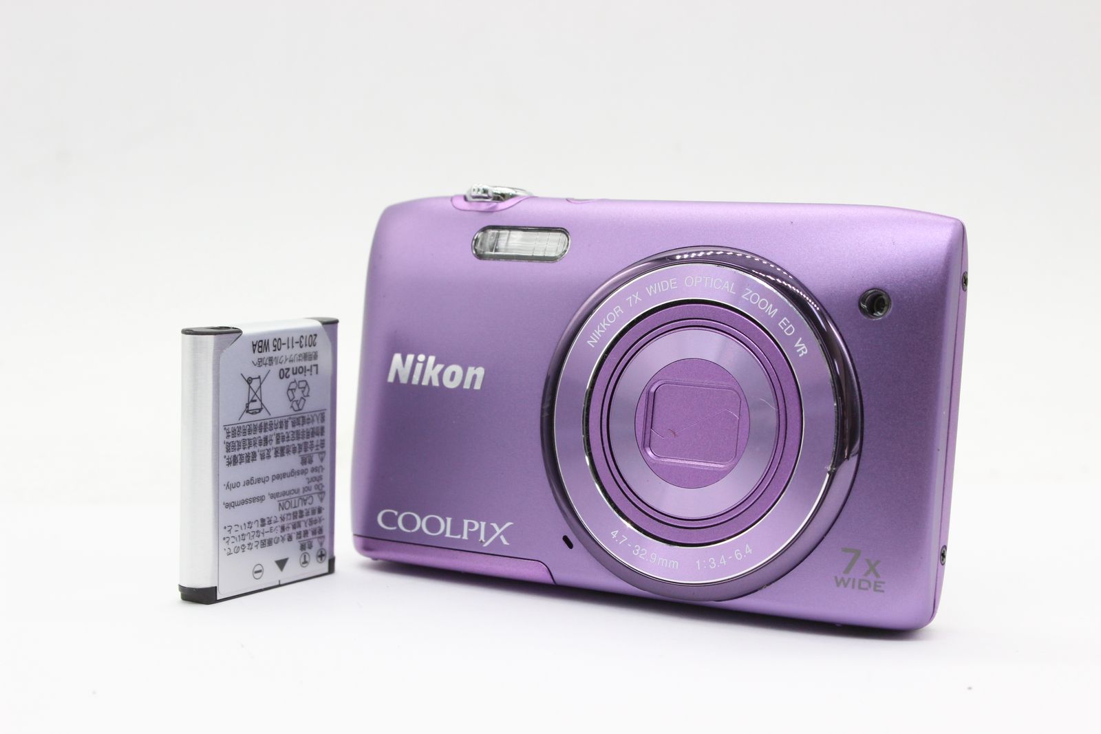 Nikon COOLPIX S3500 パープル コンパクトデジタルカメラ Nikon 