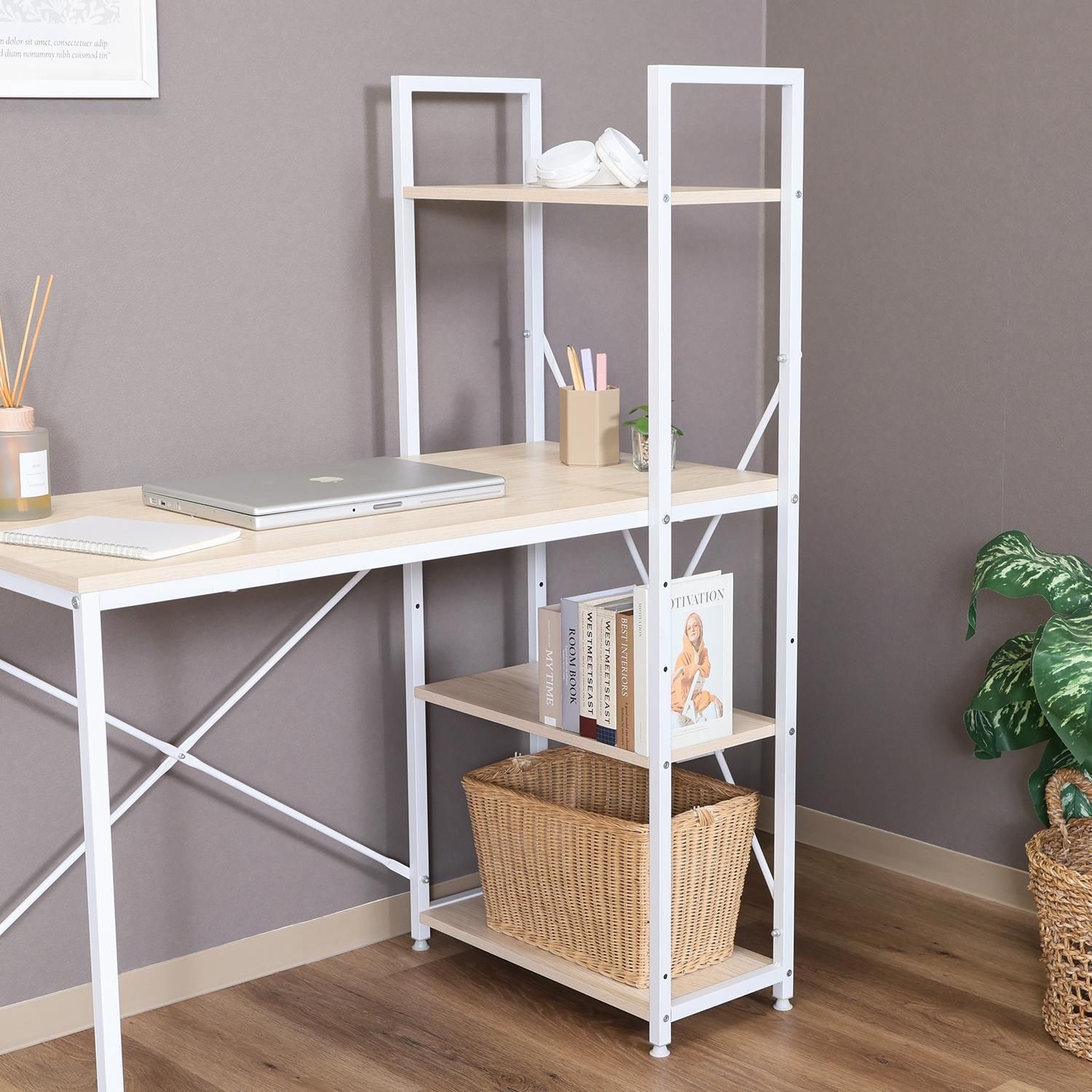 ラック付き ワークデスク