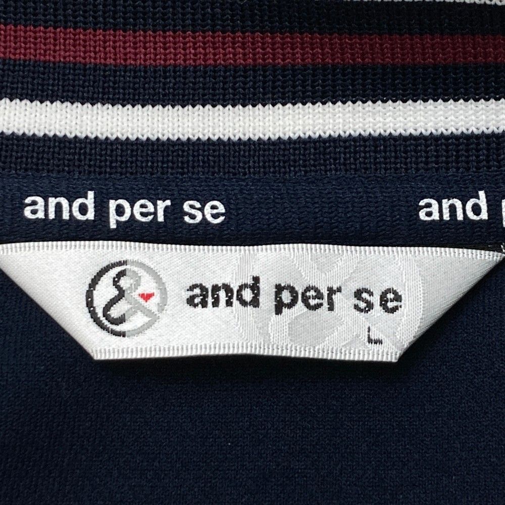 サイズ：L AND PER SE アンパスィ 2023年モデル ジップジャケット