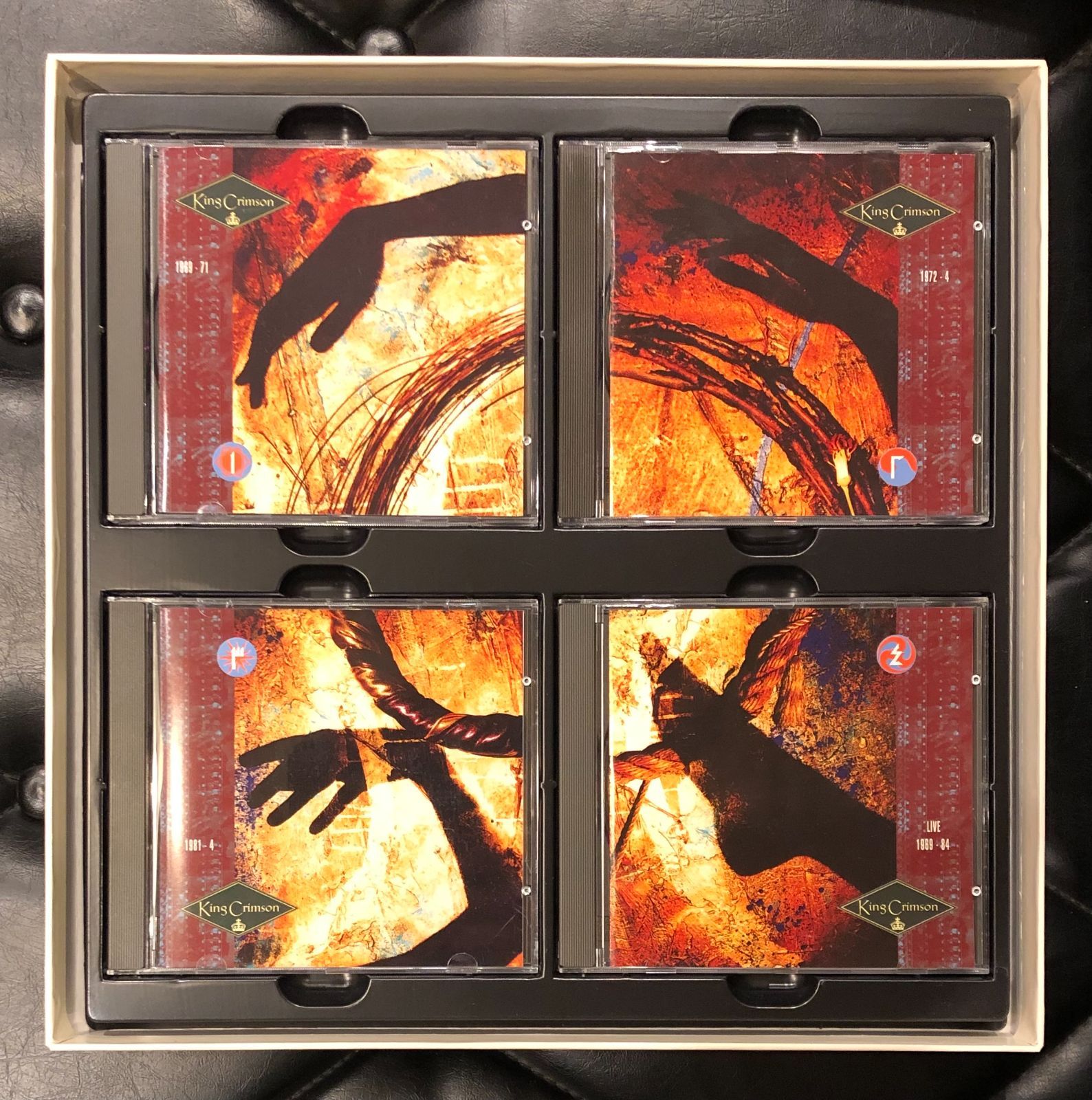 輸入盤CD4枚組ボックス】King Crimson 「Frame By Frame (The 