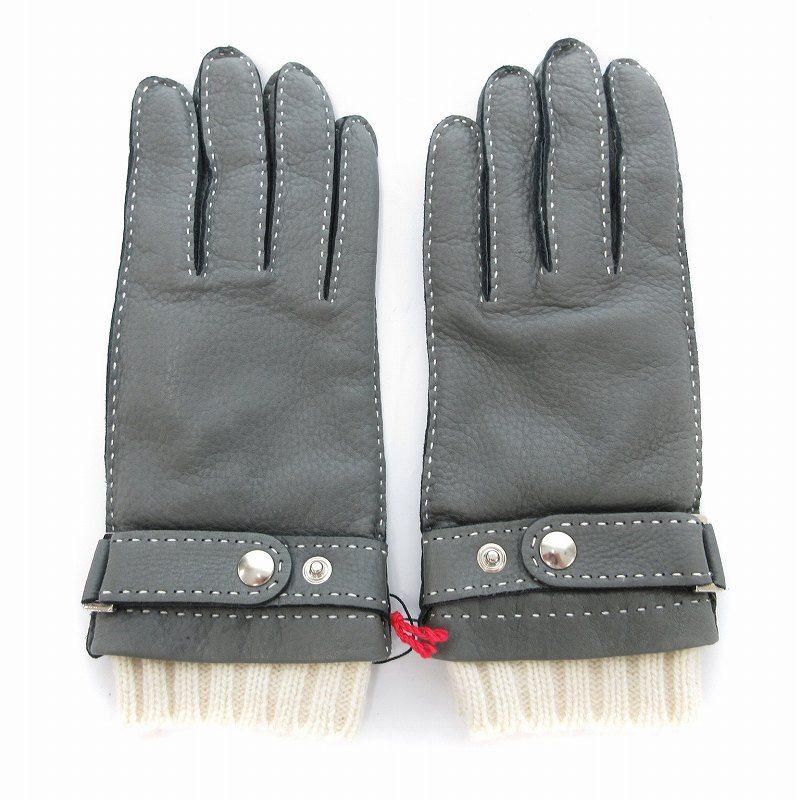 Guanti Giglio Fiorentino / パイピングニットグローブ
