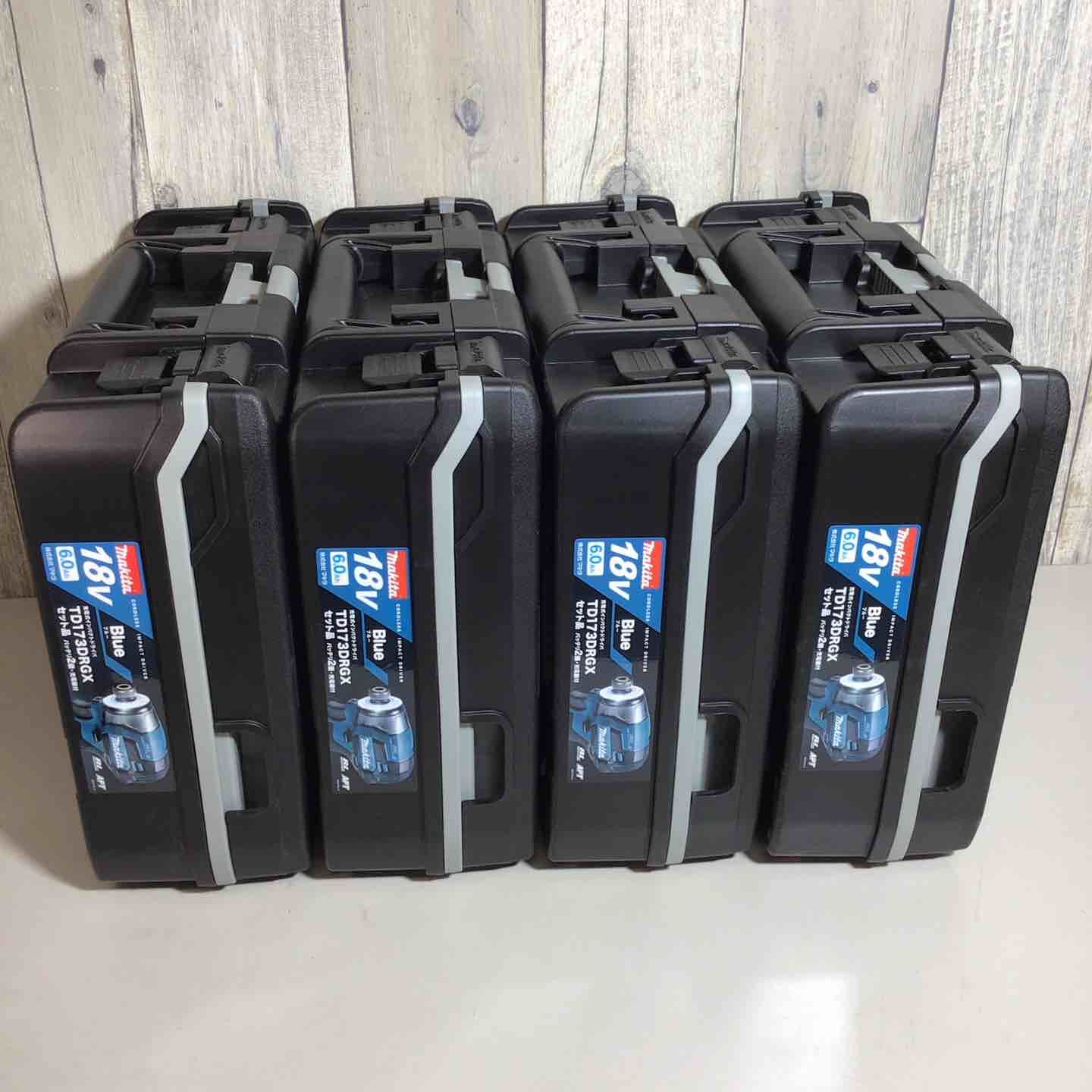 ♥品 マキタ makita コードレス インパクトドライバー TD173DRGX 4台 インパクト 青 ブルー 純正 純正品 戸田店