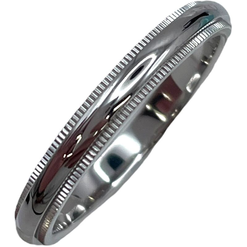 ティファニー TIFFANY＆CO ミルグレインリング プラチナ Pt950