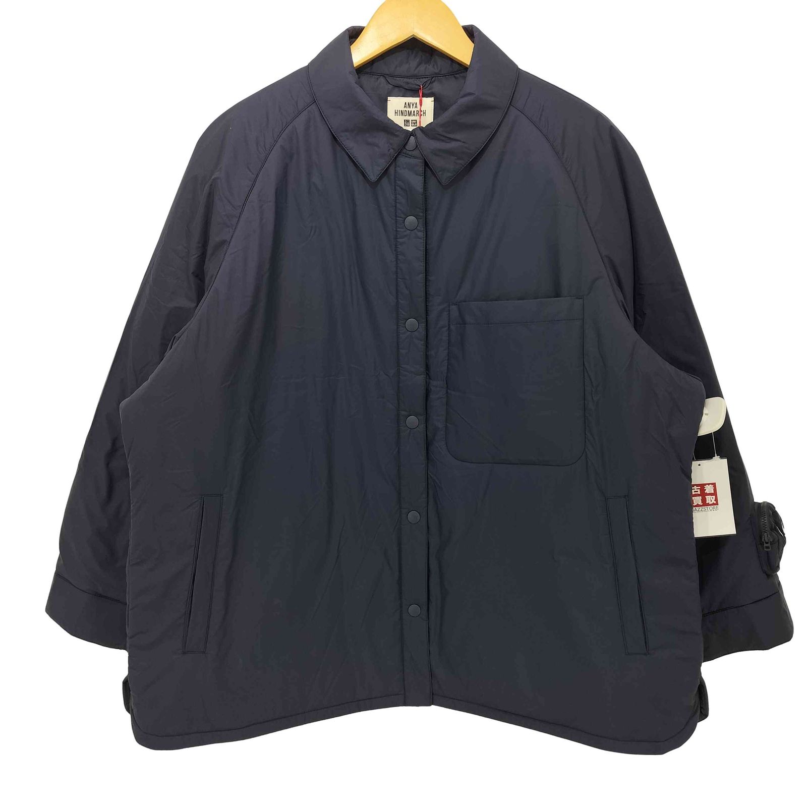 ユニクロ UNIQLO パフテックシャツジャケット 中綿 メンズ  3XL