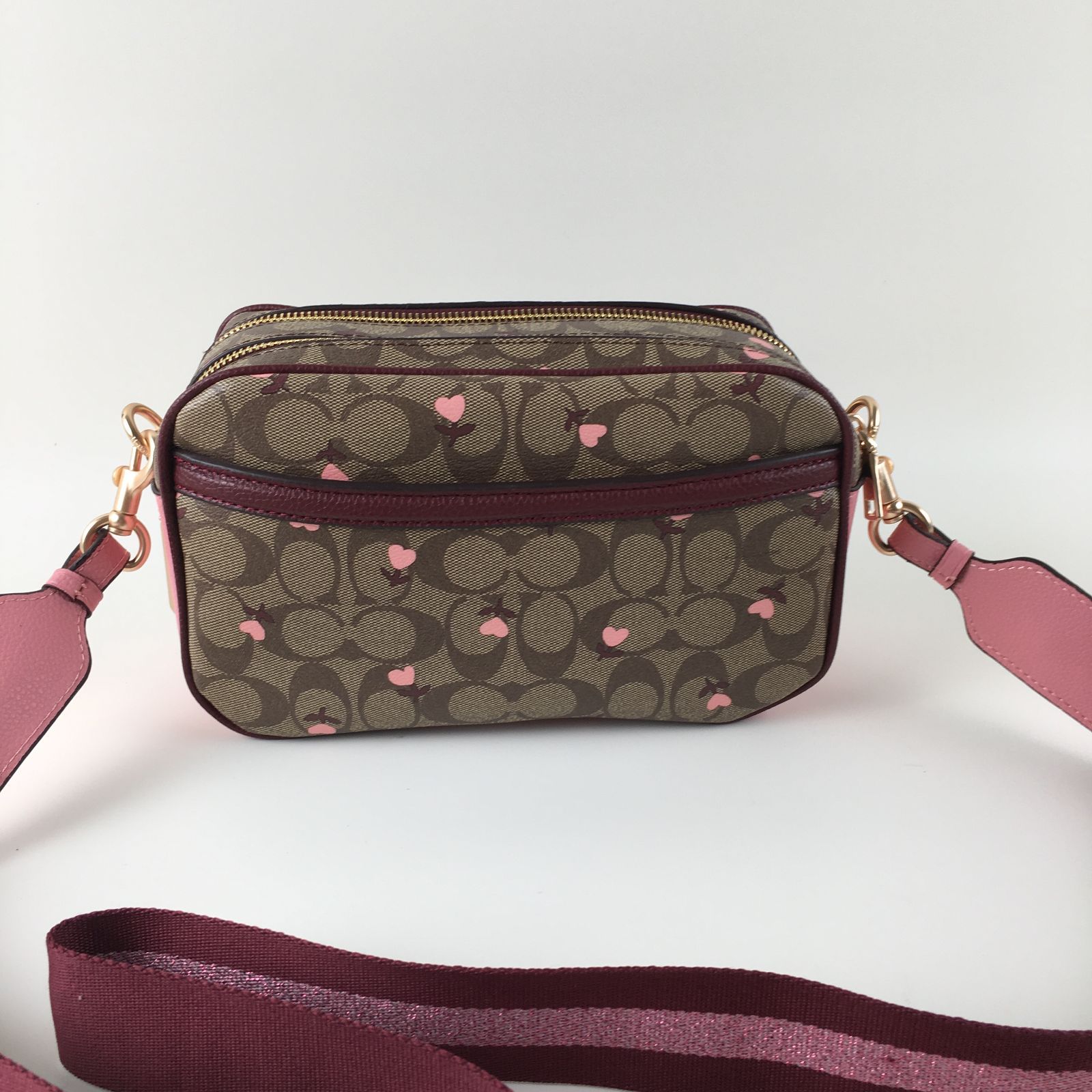 新品 COACH コーチ バッグ 3239 花柄 ショルダーバッグ 2WAYバッグ  