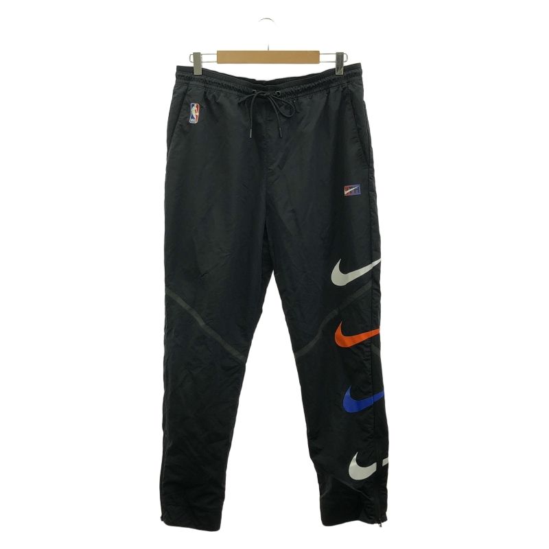 NIKE × KITH ニューヨーク ニックス ナイロンパンツ サイズL ブラック CZ1802-010 ナイキ キス 17