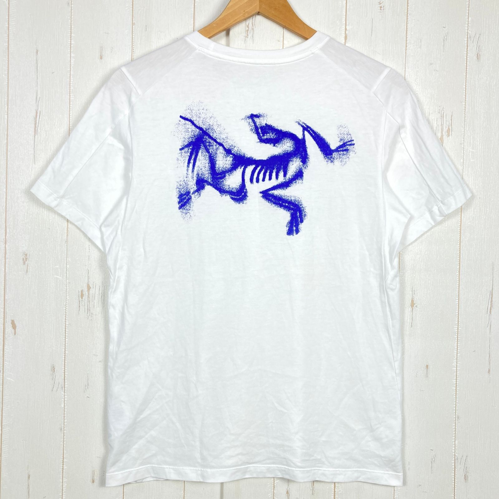 Women s M ホワイト系 Arcteryx アークテリクス クラッグ SL コットン ブラード バード ショート スリーブ Kragg SL Cotton Blurred Bird Crew SS コットン ウェア トップス イ