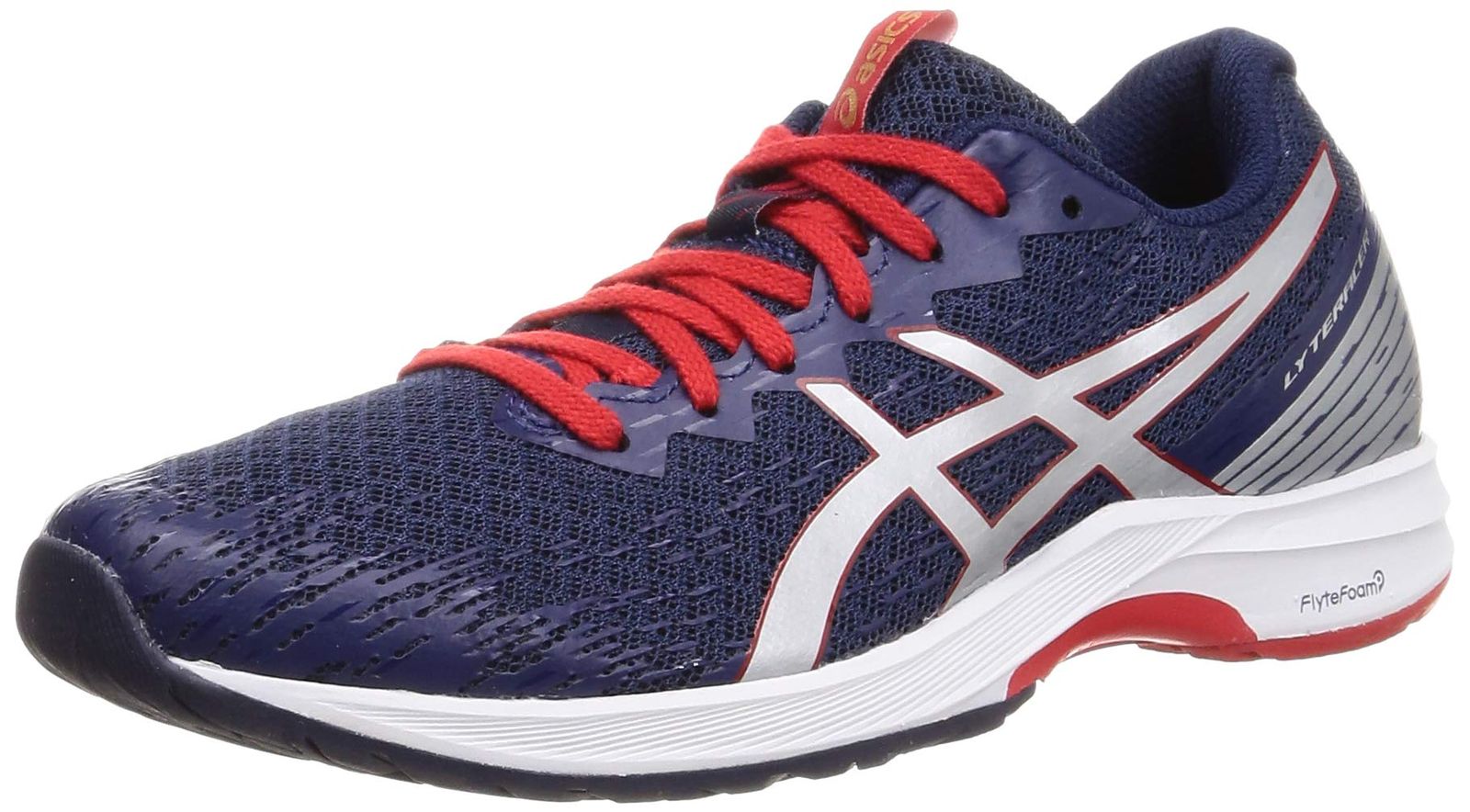asics アシックス ランニングシューズ LYTERACER 3 レディース ピーコート|ピュアシルバー 24.5 cm 401 ピーコート|ピュアシルバー 24.5 cm