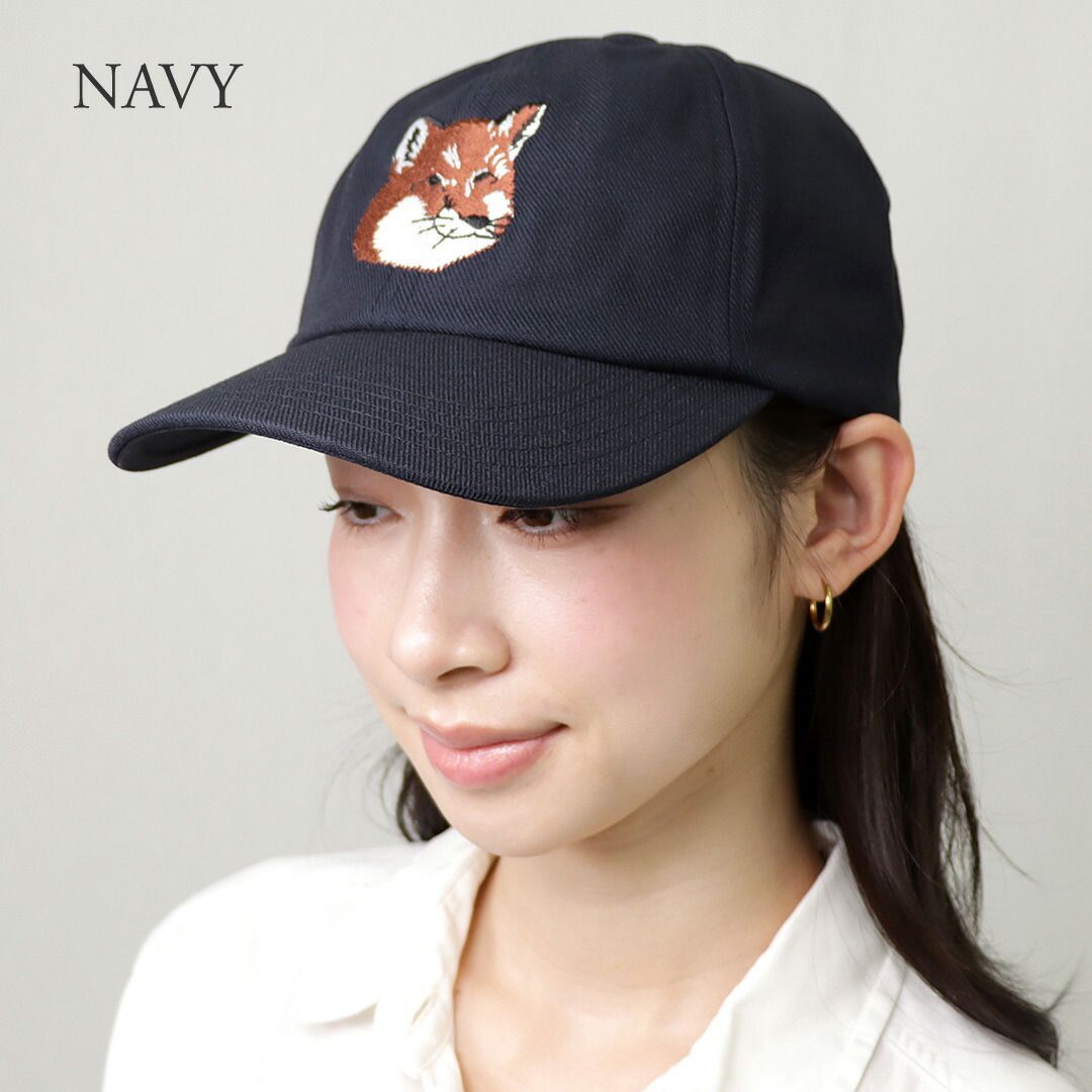 メゾンキツネ　キャップ　帽子 MAISON KITSUNE 【並行輸入品】 メゾンキツネ キャップ 帽子
