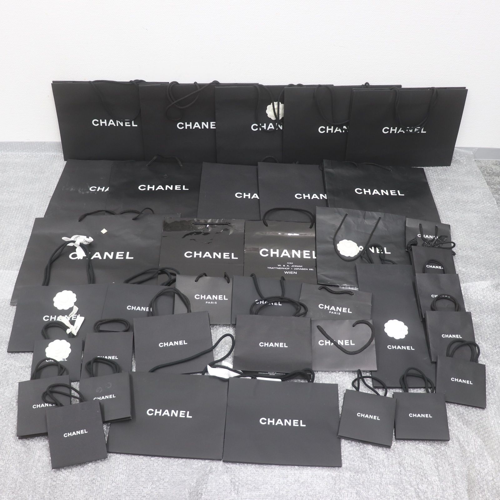 シャネル CHANELマグネットタイプ空箱、紙袋12点セット シャネル CHANEL 保存箱 空箱 マグネット式 保存袋 フルセット